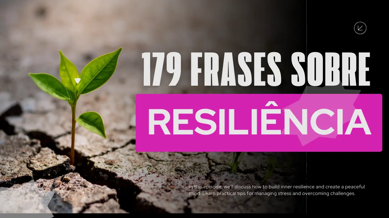 Frases sobre resiliência