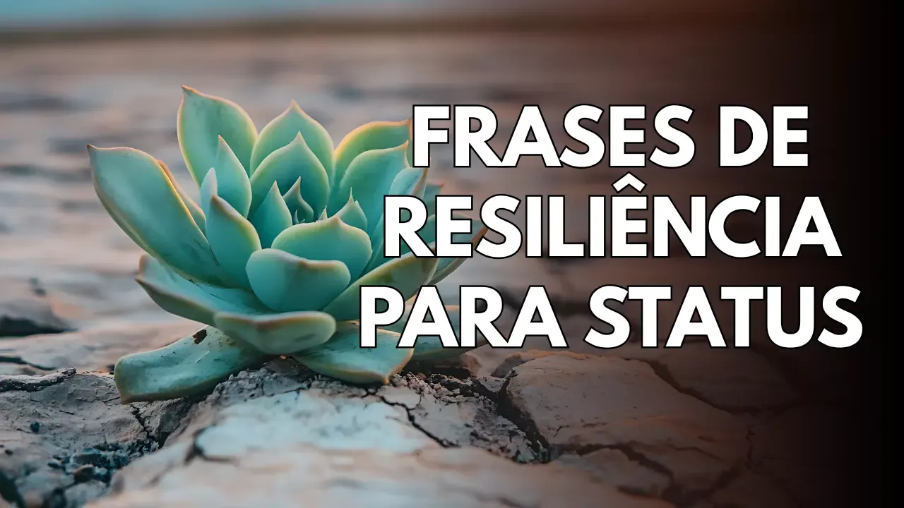 Frases de Resiliência para Status
