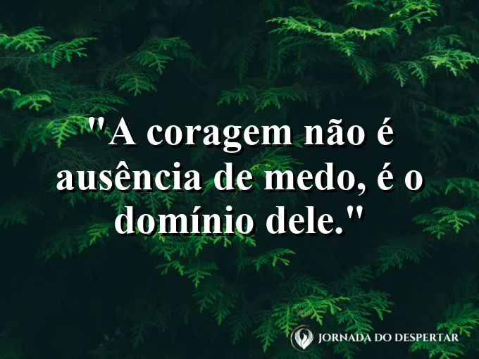 Alguém atravessando uma ponte suspensa com foco e calma.