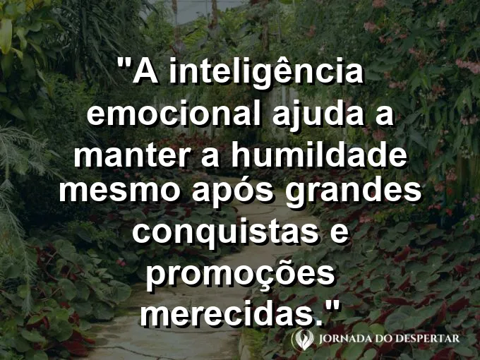 Pessoa no topo de uma montanha olhando para quem está subindo com frase sobre humildade e sucesso.