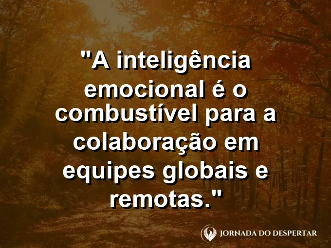 Ícones de conexão digital formando um abraço com frase sobre colaboração e equipes remotas.