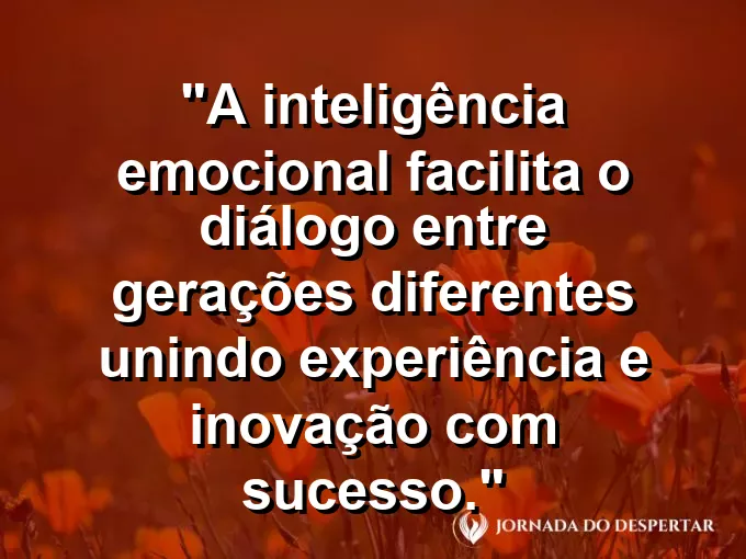 Duas engrenagens, uma antiga e uma moderna, girando juntas com frase sobre gerações e inovação.