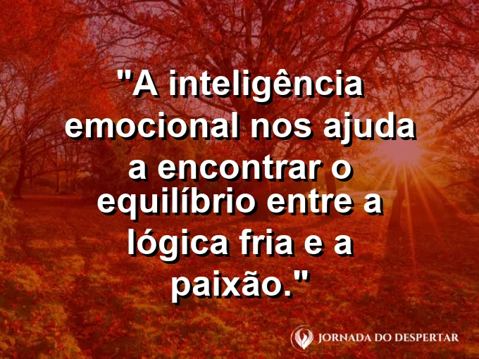 Desenho de um cérebro e um coração conectados com frase sobre lógica e paixão.