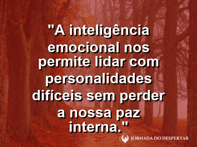 Bolha de sabão resistente a espinhos ao redor com frase sobre lidar com personalidades difíceis.