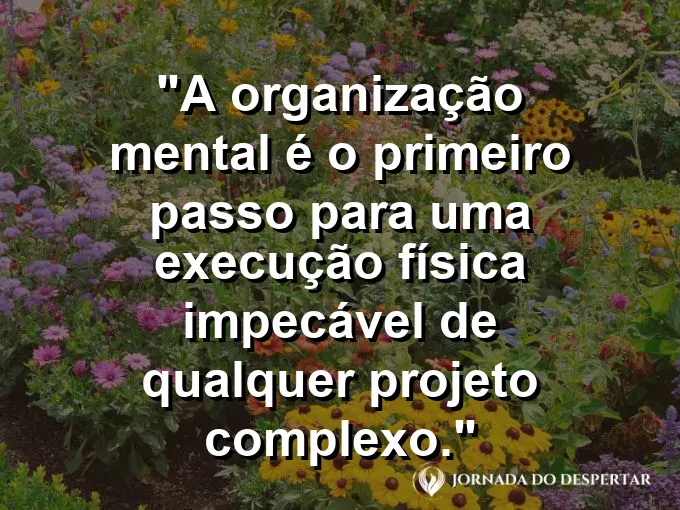Um cérebro estilizado feito de engrenagens douradas girando em perfeita harmonia em um fundo azul profundo e tecnológico.