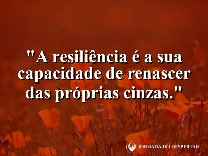 Fênix estilizada renascendo de brasas ardentes e brilhantes.