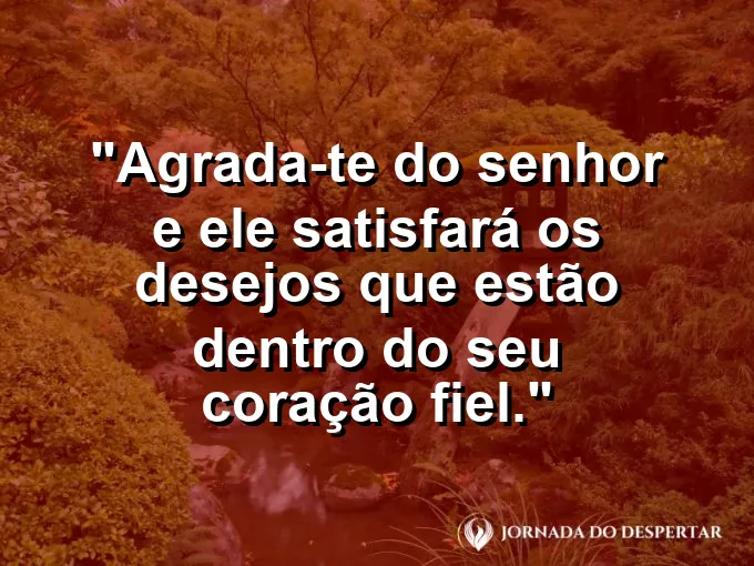 Mãos segurando um pequeno broto de planta com frase sobre o cuidado e providência.
