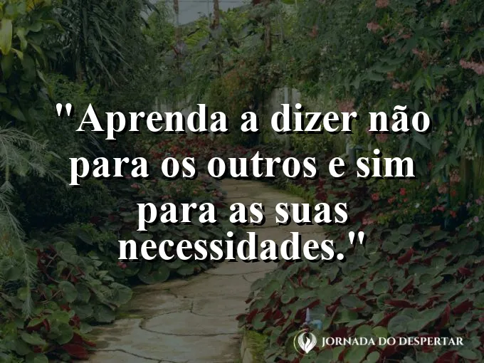 Mão sinalizando pare com elegância e texto sobre prioridades.