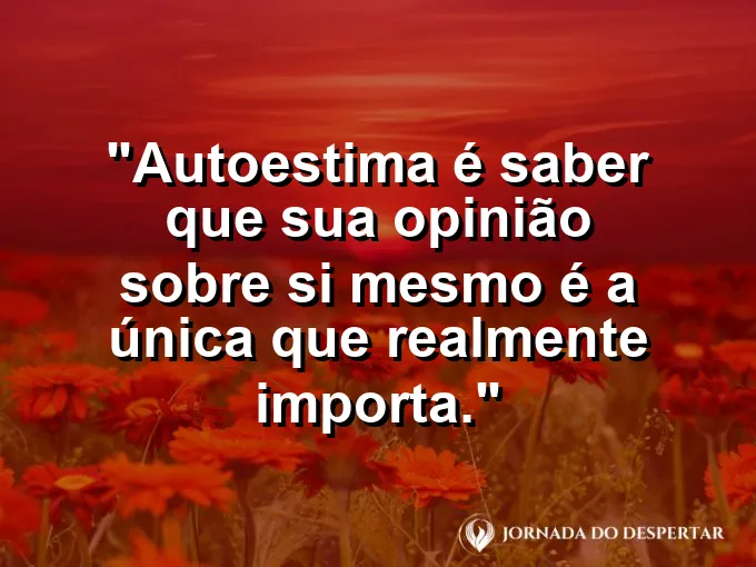 Uma pessoa olhando para o horizonte com expressão de autoconfiança.