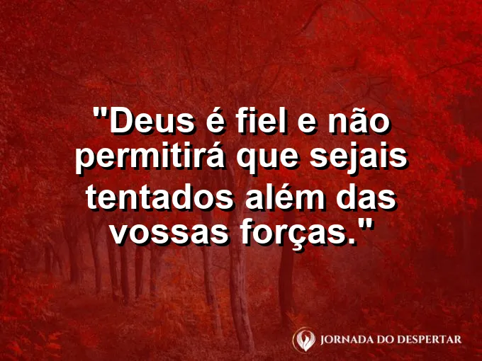 Mão segurando firmemente outra mão em um precipício com frase sobre a fidelidade de Deus.