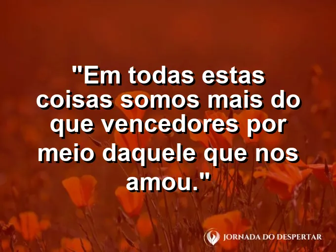 Coroa de louros dourada sobre uma Bíblia aberta com frase de triunfo e vitória.