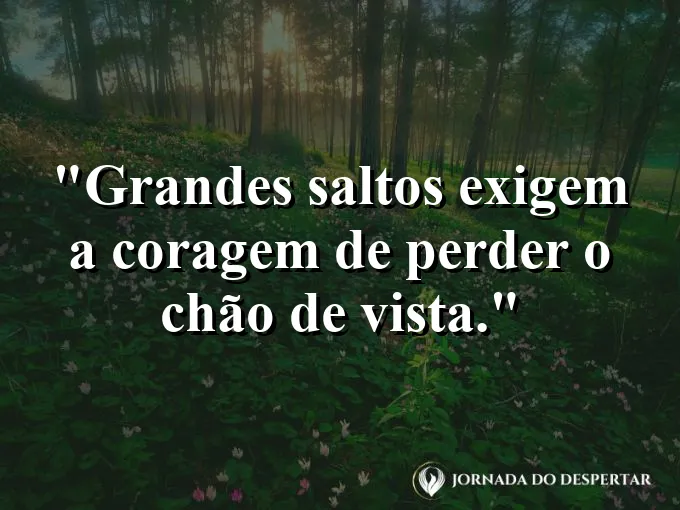 Alguém saltando de uma plataforma para um lago cristalino.