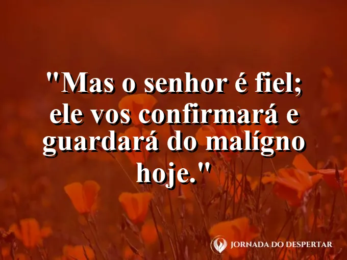 Muralha de castelo medieval com frase sobre a fidelidade e proteção de Deus.