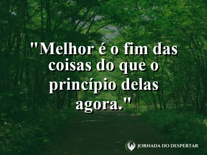 Alguém colocando a última peça de um quebra-cabeça com frase sobre o fim das coisas no Senhor.