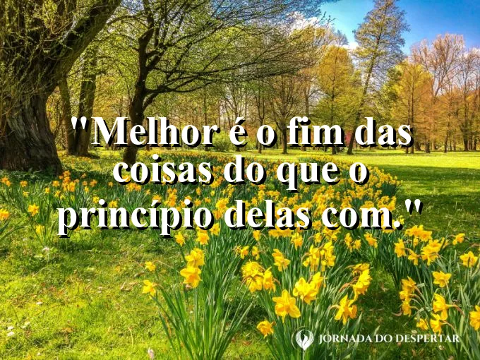 Alguém colocando a última peça de um quebra-cabeça com frase sobre o fim das coisas.