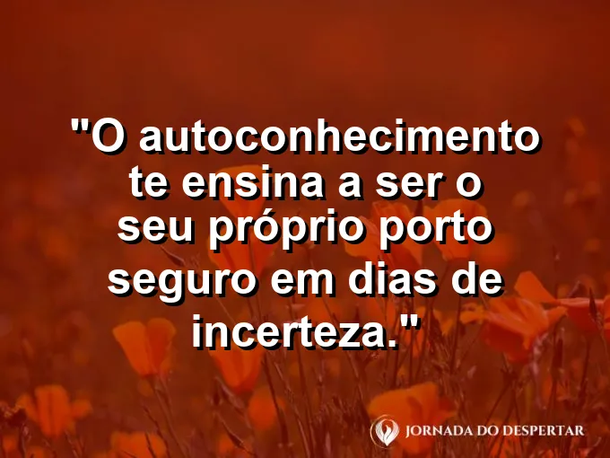 Alguém abraçando a si mesmo com uma expressão de paz absoluta.