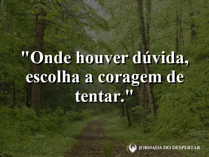 Pessoa parada diante de um caminho que se divide em dois.