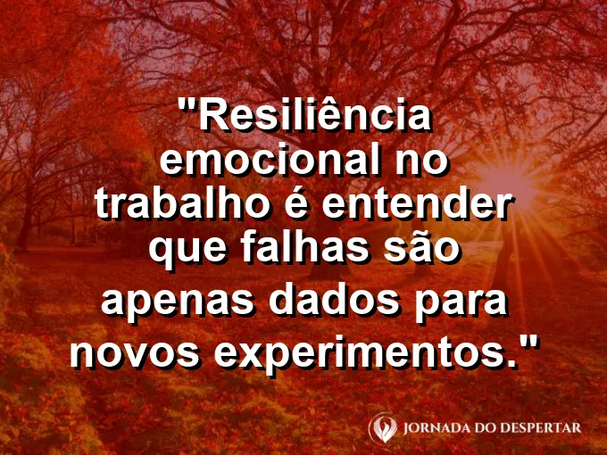 Lâmpada de Thomas Edison cercada por rascunhos com frase sobre falhas, dados e resiliência emocional.