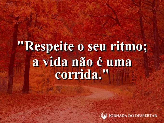 Ampulheta com areia colorida e texto sobre tempo e ritmo.