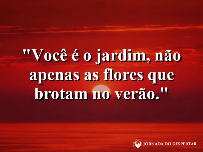 Jardim de inverno com galhos cobertos de neve e raízes fortes.
