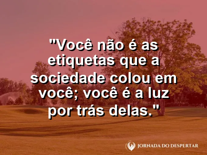 Silhueta humana feita de luz em meio a uma névoa de palavras.